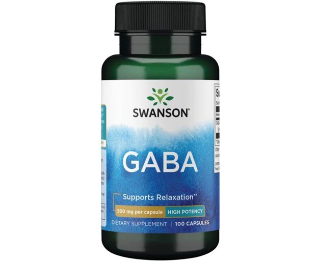 Swanson GABA 500mg a100