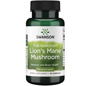 Swanson Lavlja Griva 500mg