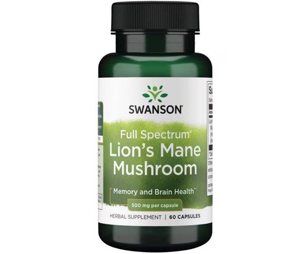 Swanson Lavlja Griva 500mg