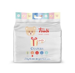 Trudi pelene Dry Fit Midi 4-9kg paket