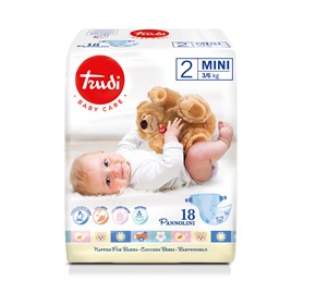 Trudi pelene Dry Fit Mini 3-6kg