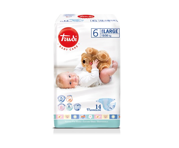 Trudi pelene Dry Fit XL 15-30kg