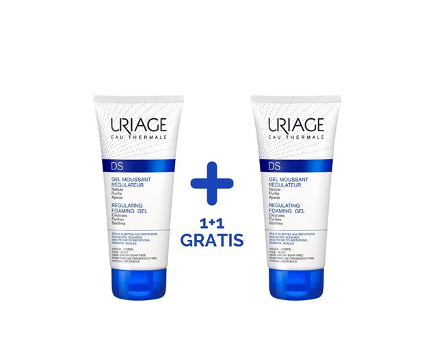 Uriage DS gel za pranje 150ml duo