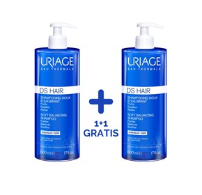 Uriage DS hair nježni šampon 500ml duo