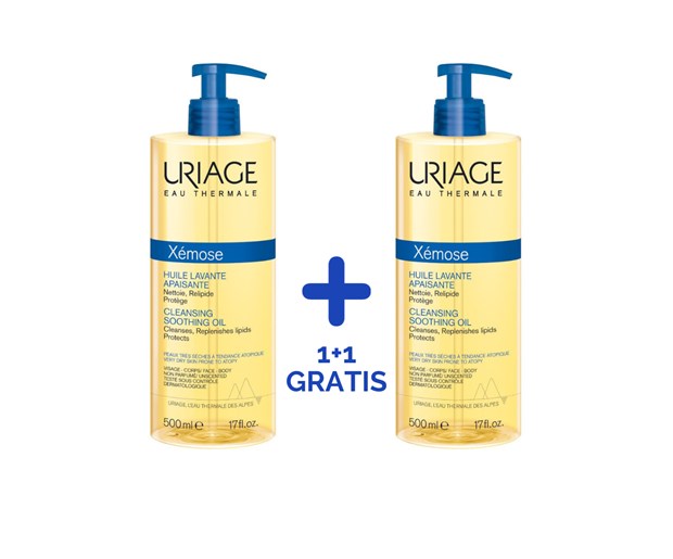 Uriage Xemose ulje za kupanje 500ml duo