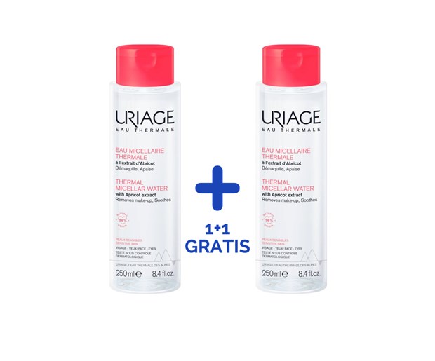 Uriage micelarna voda protiv crvenila 250ml duo