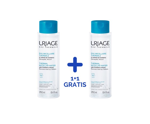 Uriage micelarna voda za normalnu i suhu kožu 250ml duo