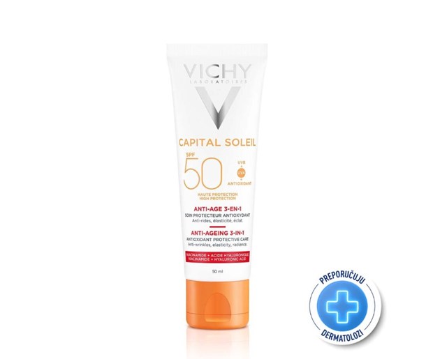 Vichy Capital Soleil Anti-age krema SPF50 50ml
