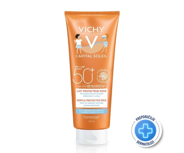 Vichy Capital Soleil dječje mlijeko SPF50+ 300ml