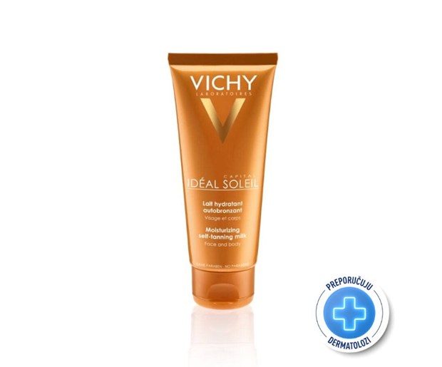Vichy Capital Soleil hidratantno mlijeko za samotamnjenje 100ml