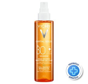 Vichy Capital Soleil zaštitno ulje za lice, tijelo i vrhove kose SPF30