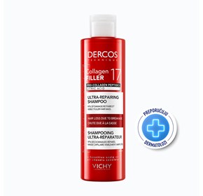 Vichy Dercos Collagen 17 Filler obnavljajući šampon
