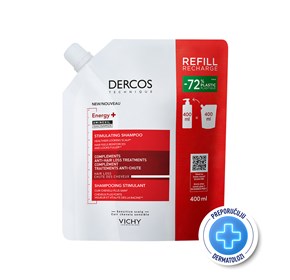Vichy Dercos Energy šampon protiv ispadanja kose refill 400ml