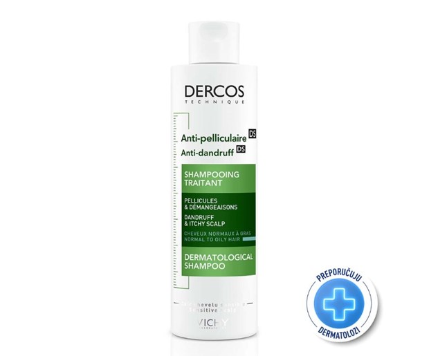 Vichy Dercos šampon protiv prhuti normalno i masno vlasište 200ml
