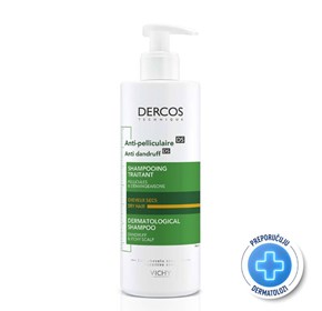 Vichy Dercos šampon protiv prhuti suho vlasište 390ml