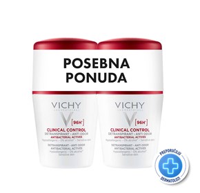 Vichy dezodorans Clinical Control 96h duo promo