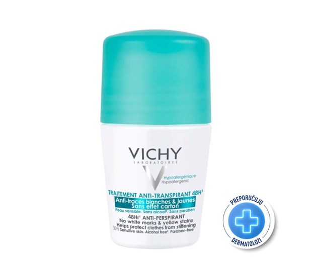 Vichy Dezodorans protiv tragova zeleni 50ml