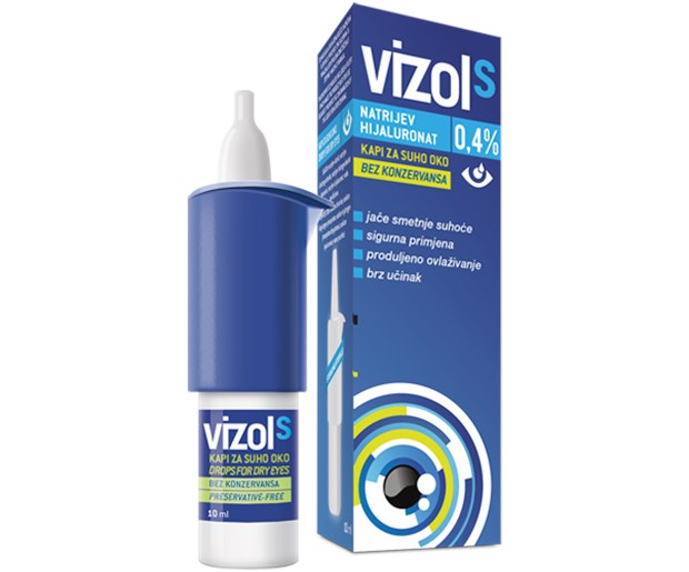 Vizol S 0,4% kapi za oči