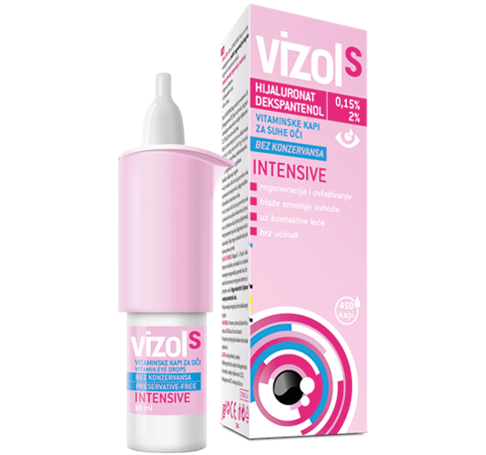 Vizol S intensive kapi za oči - pharmacy