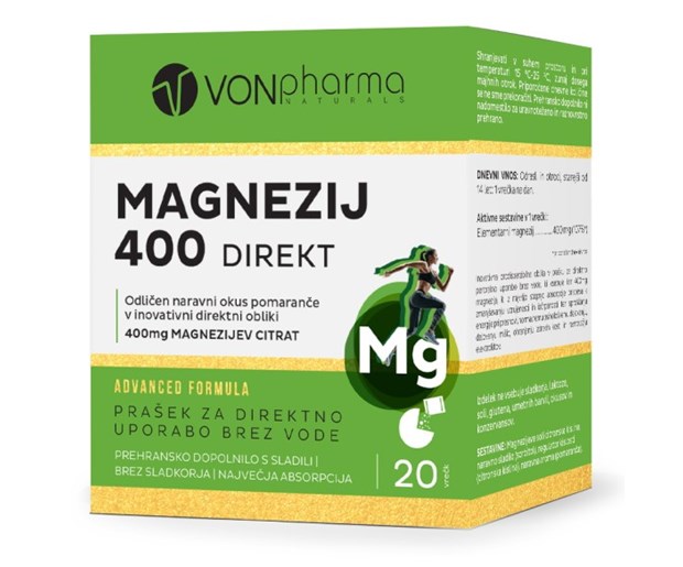 Vonpharma magnezij 400 direkt