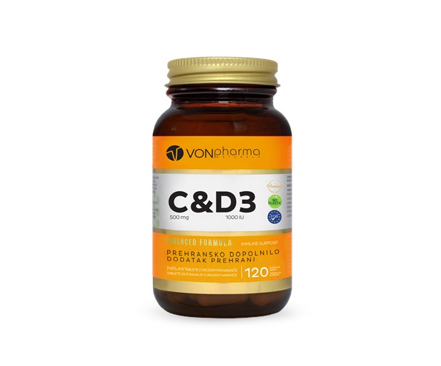 Vonpharma vitamin C D3