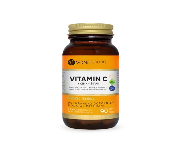Vonpharma vitamin C cink šipak