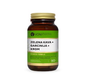 Vonpharma zelena kava garcinija krom