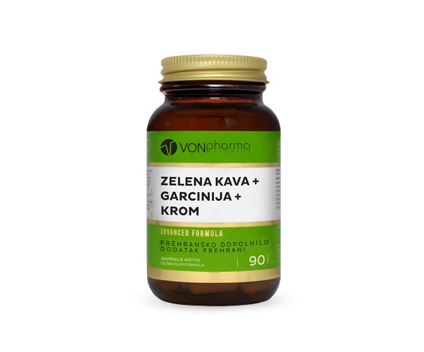 Vonpharma zelena kava garcinija krom