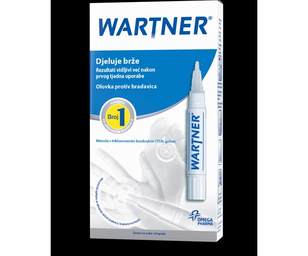 Wartner olovka protiv bradavica