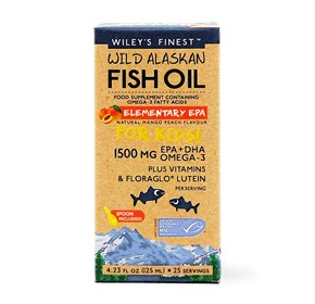 Wiley's finest wild alaskan fish oil Elementary EPA