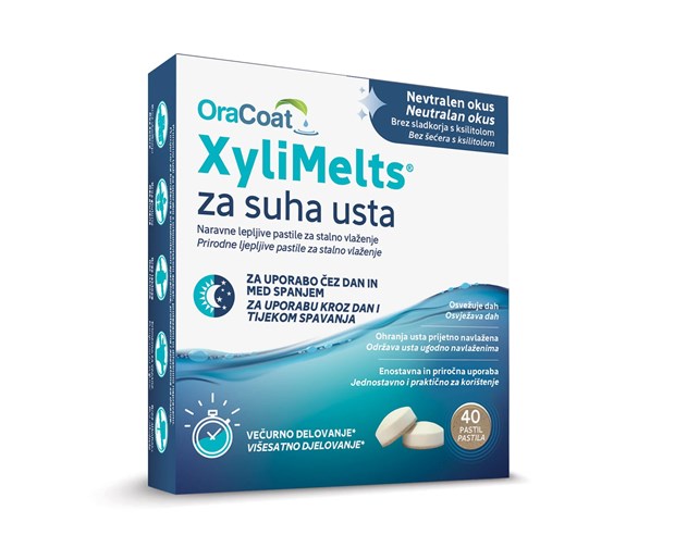 XyliMelts pastile za suha usta neutralni okus