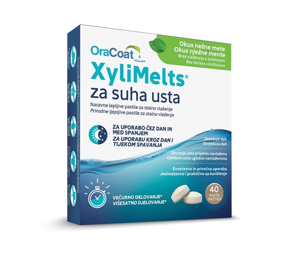 XyliMelts pastile za suha usta okus mente