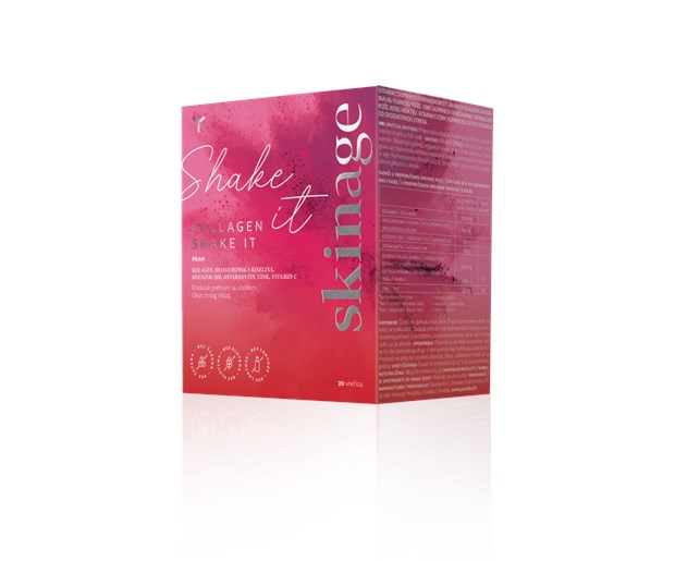 Yasenka Skinage collagen shake it crni ribiz