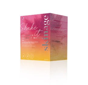 Yasenka Skinage collagen shake it mango