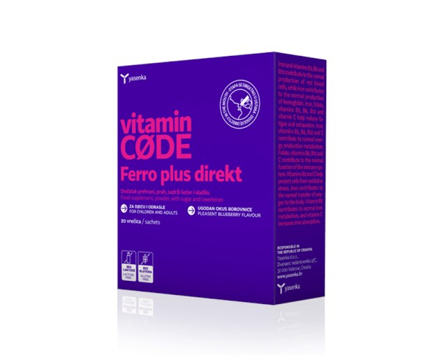Yasenka vit CODE Ferro plus direkt a20