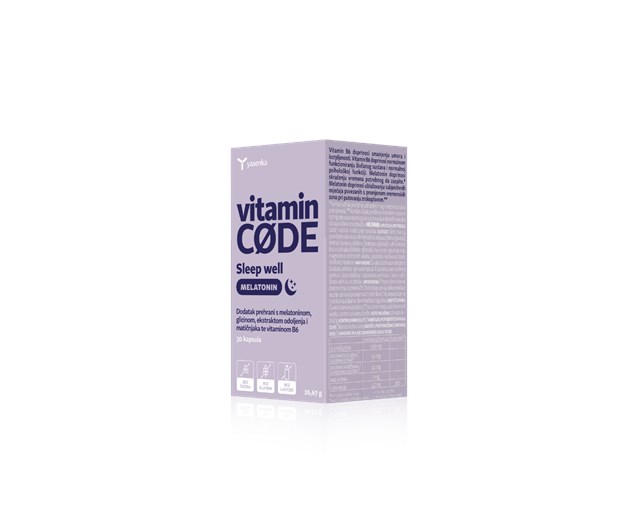 Yasenka vit CODE Sleep Well melatonin