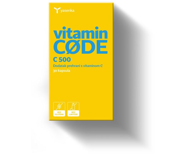 Yasenka vitamin CODE C500 kapsule