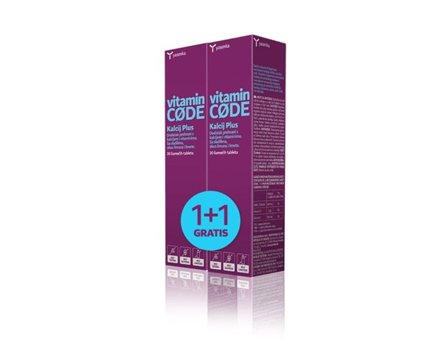 Yasenka vitamin CODE kalcij plus eff a20 promo