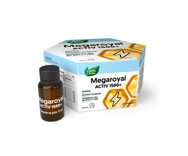Zona Vital Megaroyal Activ 1500+ ampule